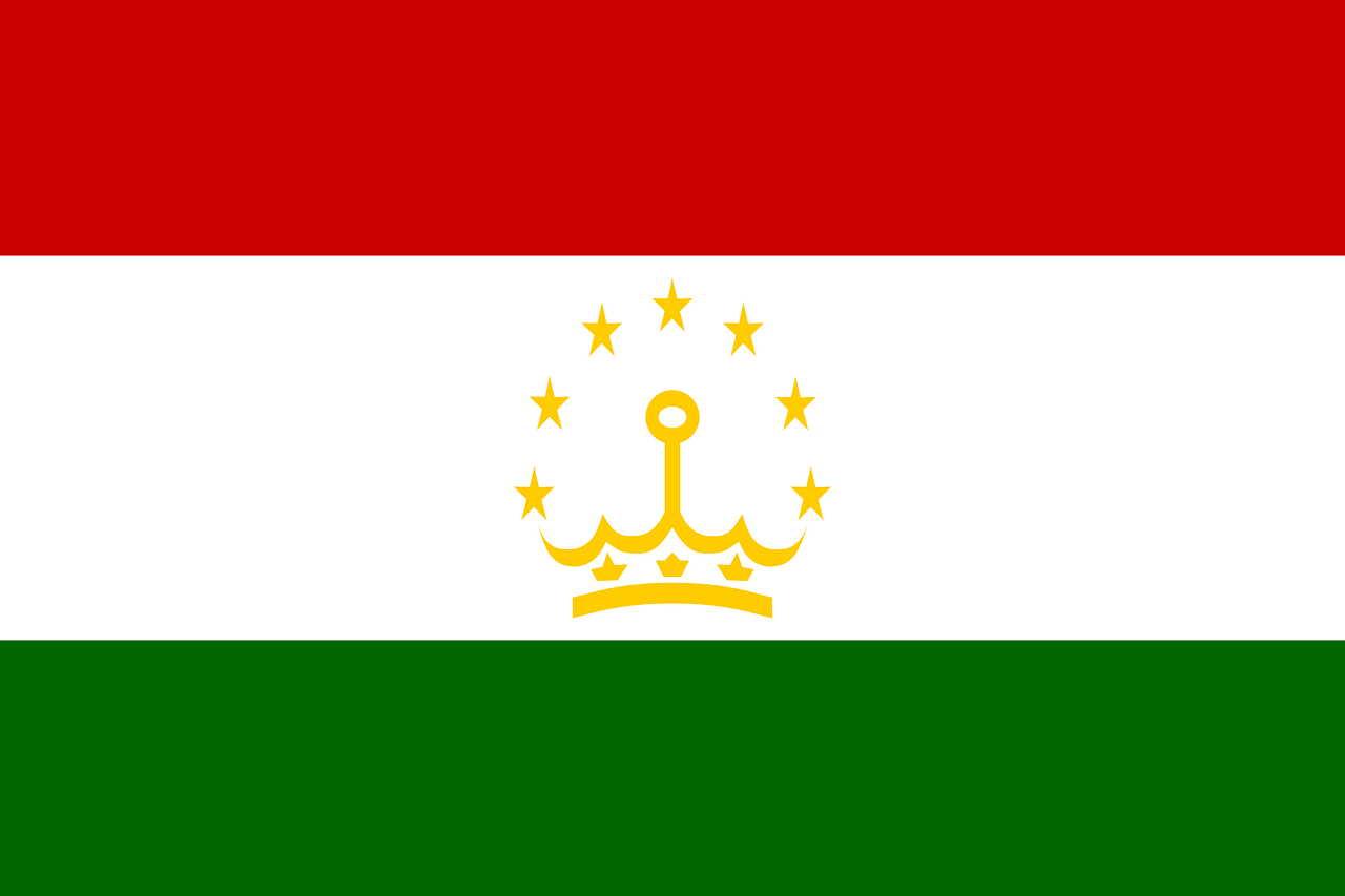 tajikistan, flag, national flag
